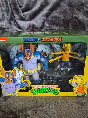 Nickelodeon Neca Teenage Mutant Ninja Turtles Wingnut & Screwloose